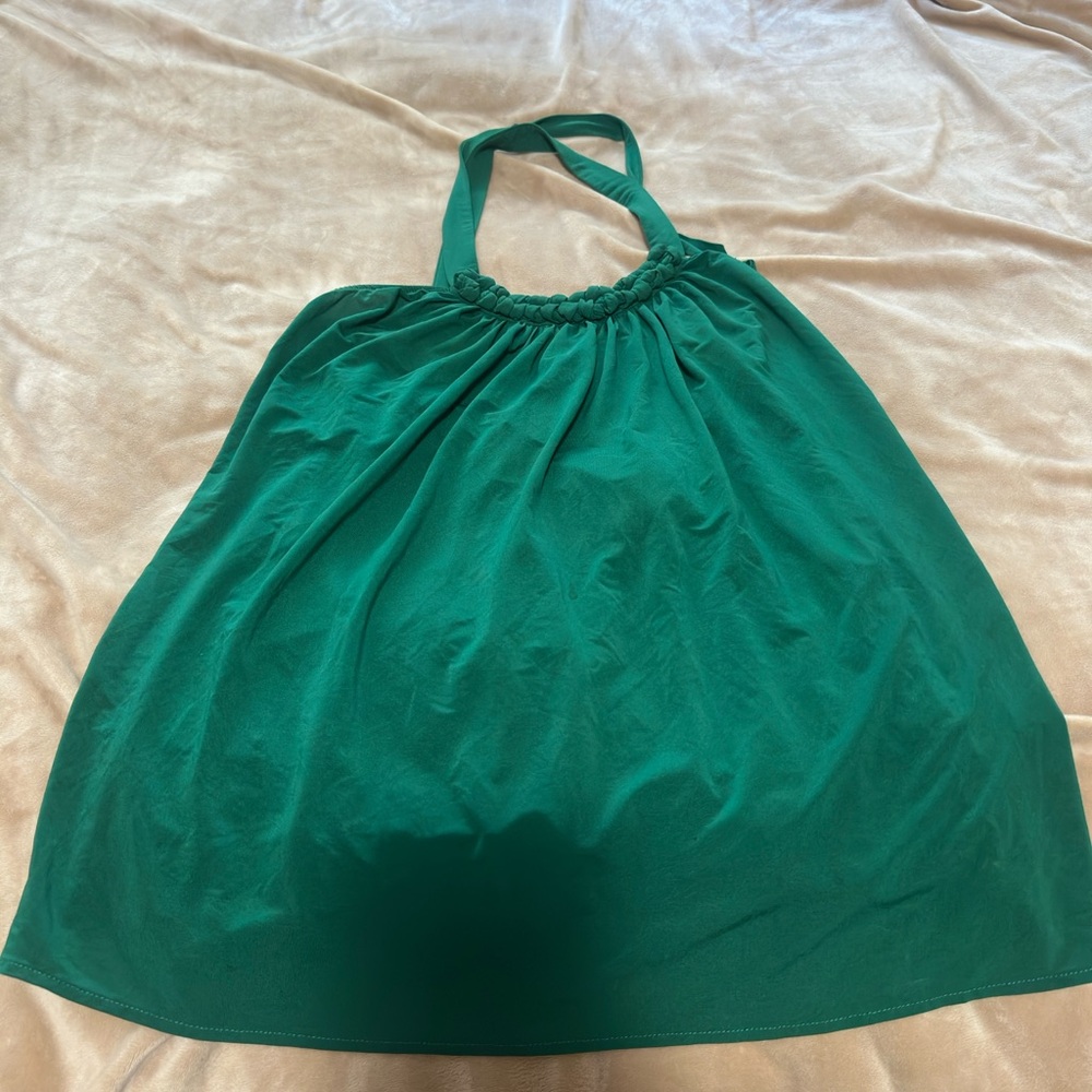BCBGMaxAzria Green Halter Top XS